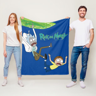 Manta Polar RICK AND MORTY™ Salir Del Portal