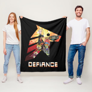 Manta Polar RICK AND MORTY™   Tripulación de Defiance Espac