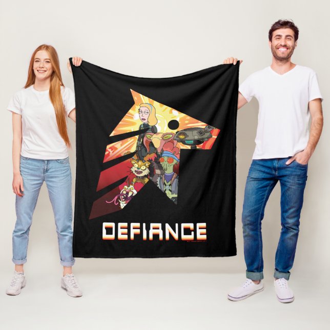 Manta Polar RICK AND MORTY™ | Tripulación de Defiance Espacial (In situ)