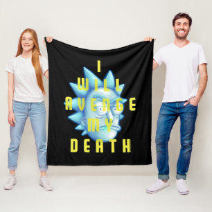 Manta Polar RICK AND MORTY™   Venceré Mi Muerte