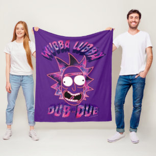 Manta Polar RICK AND MORTY™   Wubba Lubba Dub-Dub