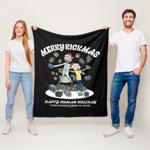 Manta Polar Rick y Morty   Merry Rickmas Presents