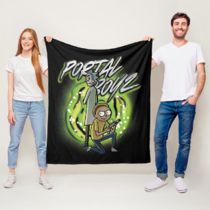 Manta Polar Rick y Morty - Portal Boyz