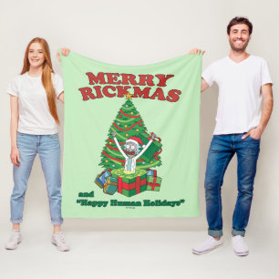 Manta Polar Rick y Morty   Portal Rick Merry Rickmas