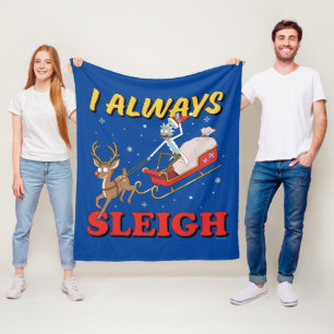 Manta Polar Rick y Morty   Yo Siempre Sleigh