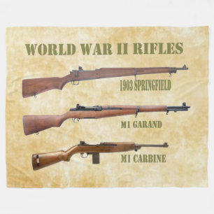 MANTA POLAR RIFLES DE LA SEGUNDA GUERRA MUNDIAL