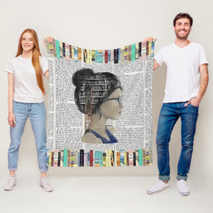 Manta Polar Rincón Acogedor de Lectura