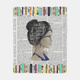 Manta Polar Rincón Acogedor de Lectura