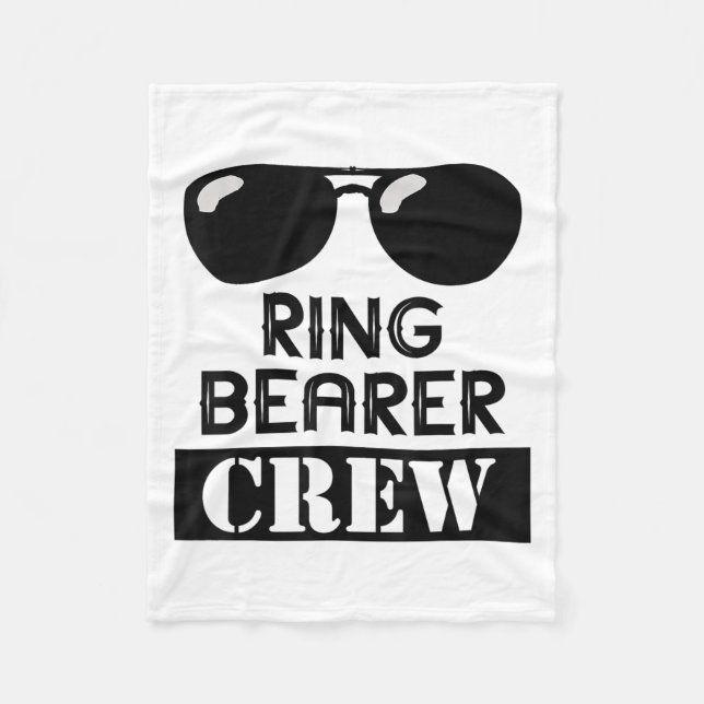 Manta Polar Ring Bearer Crew Ring Wedding Party Sungl Security (Anverso)