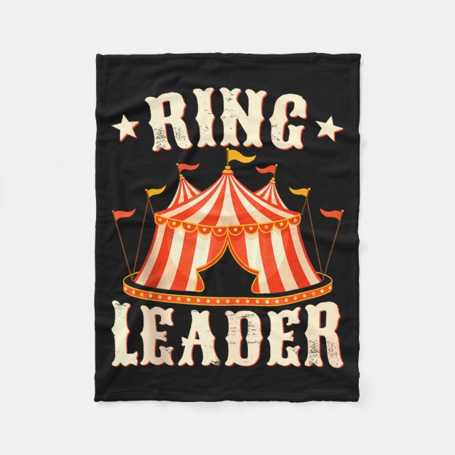 Manta Polar Ring Leader - Circus Lover Ringmaster Circus Party (Anverso)