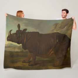 Manta Polar Rinoceronte (Rhino) (Animal Salvaje) (por J.B. Oud