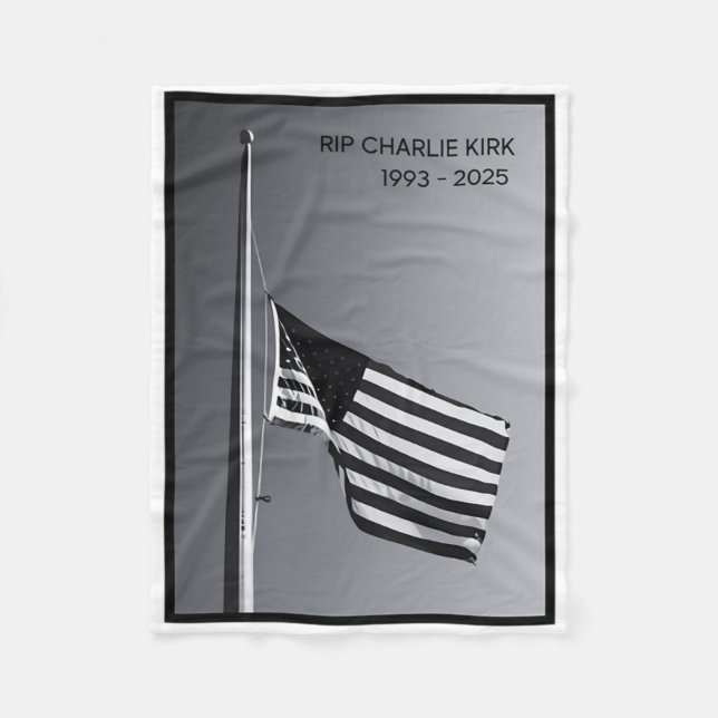 Manta Polar Rip Charlie Kirk 2  (Anverso)