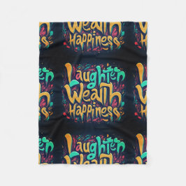 Manta Polar Riqueza de la felicidad