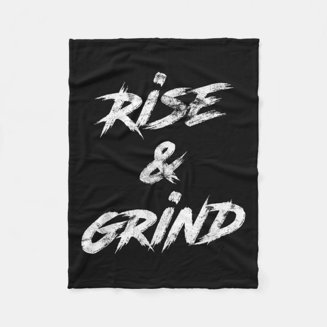 Manta Polar Rise &amp; Grind Motivational Insrational  (Anverso)