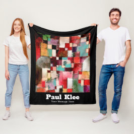 Manta Polar Ritmo amarillo violeta verde rojo personalizado Pa