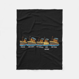 Manta Polar Rms Titanic Britannic Poseidon Carpathia Famous Sh
