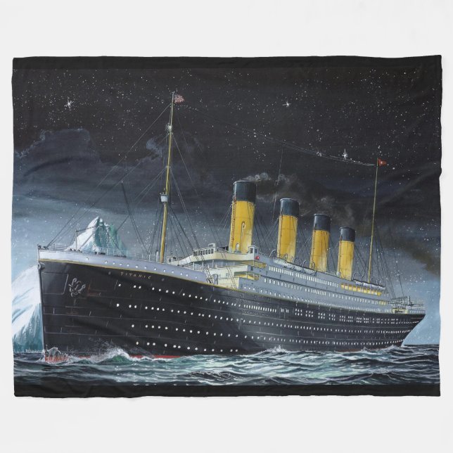 Manta Polar RMS titánico (Frente (Horizontal))