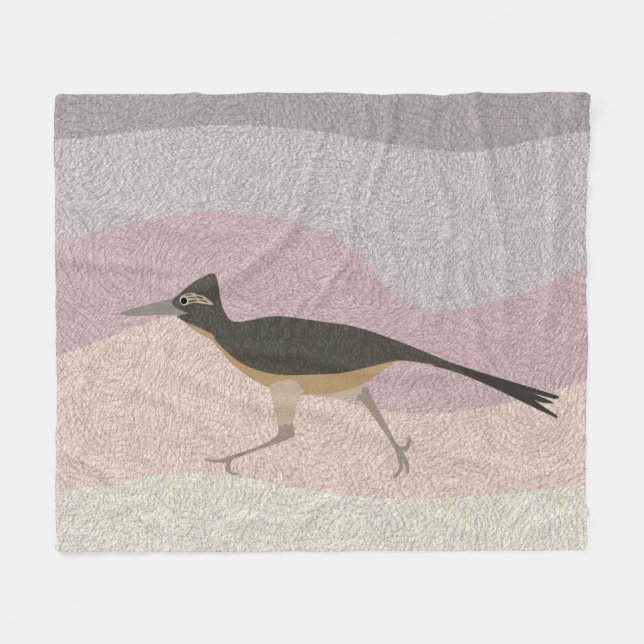 Manta Polar Roadrunner Medium Fleece Blanket (Frente (Horizontal))