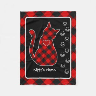 Manta Polar Rob Roy MacGregor Tartan Kitty Personalizado
