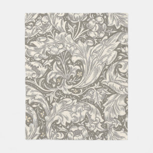 Manta Polar Robot floral botón de William Morris Bachelor