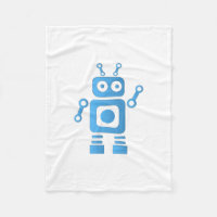 Robot retro azul