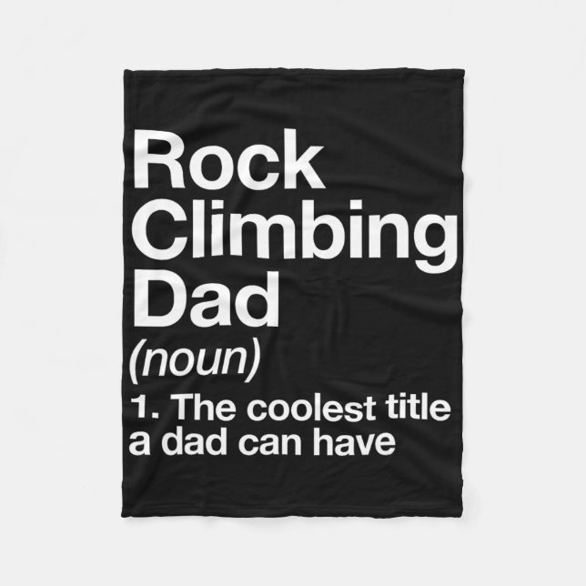Manta Polar Rock Climbing Dad Definition Funny Sports  (Anverso)