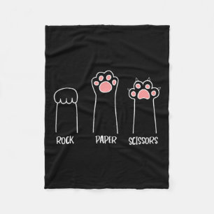 Manta Polar Rock Paper Scissors Hand Game Cute Paw Funny Cat