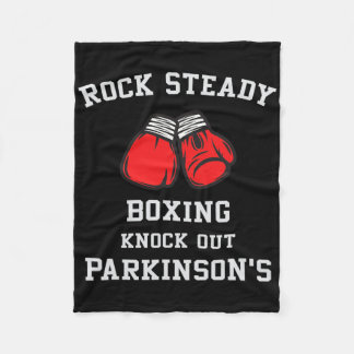 Manta Polar Rock Steady Boxing Sacude A Parkinsons