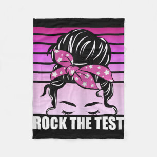 Manta Polar Rock The Test Messy Bun Teacher Test Day Testing D
