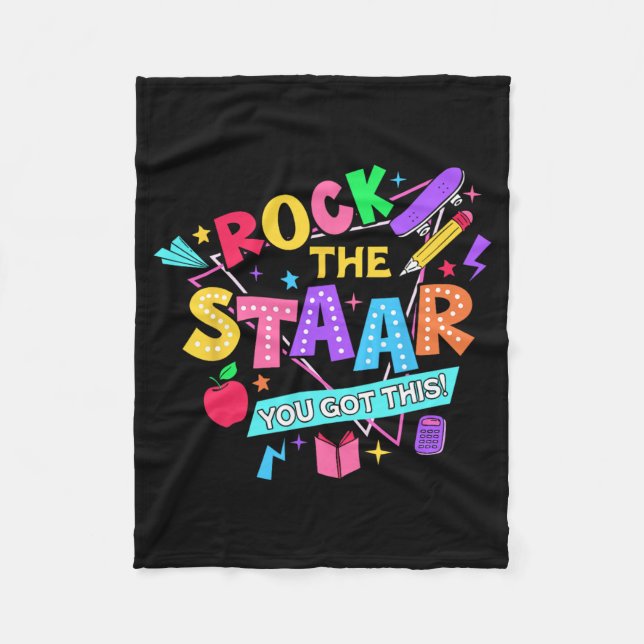 Manta Polar Rock The Test You Got This Test Day Teachers Stude (Anverso)