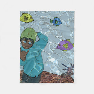 Manta Polar Rocker Boy Fleece Blanket