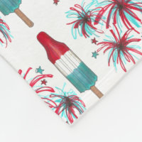 Rocket azul rojo Pop Popsics Fireworks Estados Uni