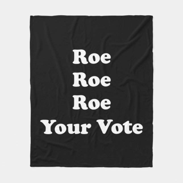 Manta Polar Roe Roe Roe Su Voto 48 (Anverso)