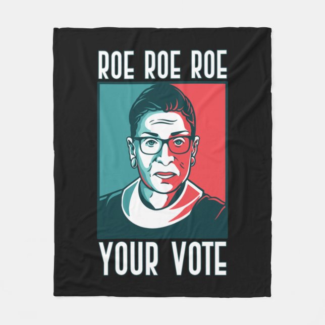 Manta Polar roe roe tu voto 5 (Anverso)