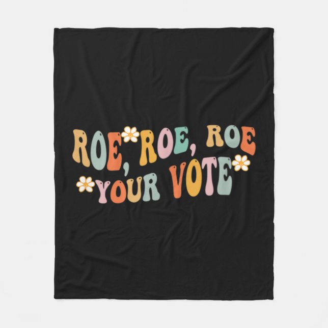 Manta Polar roe roe tu voto Activo (Anverso)