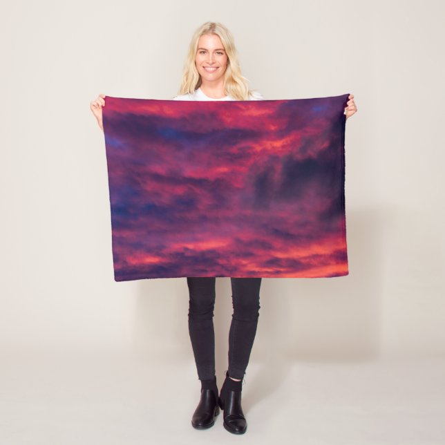 Manta Polar rojo de agosto (In situ)