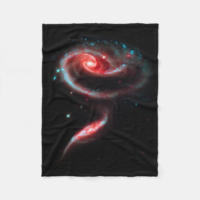 Manta Polar Rojo subió galaxia (Anverso)