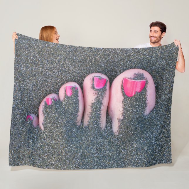 MANTA POLAR ROJO TOTES (In situ)