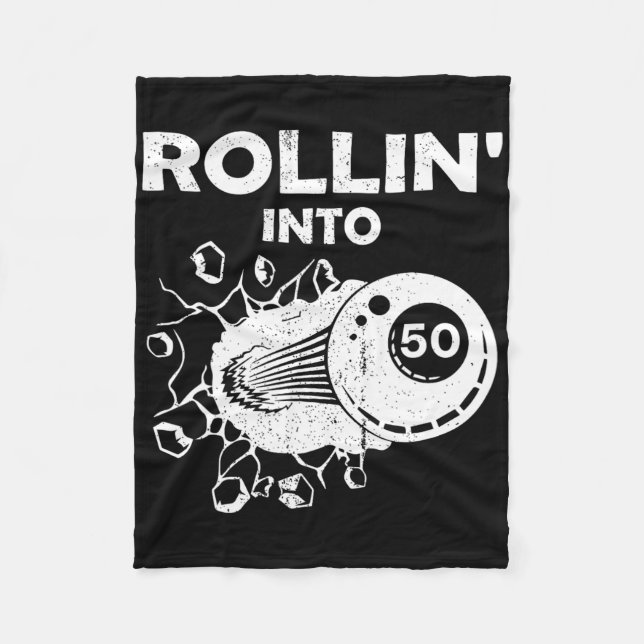 Manta Polar Rollin en 50 billones 50 cumpleaños (Anverso)