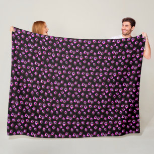 Manta Polar Rolling Eyes Fleece Blanket