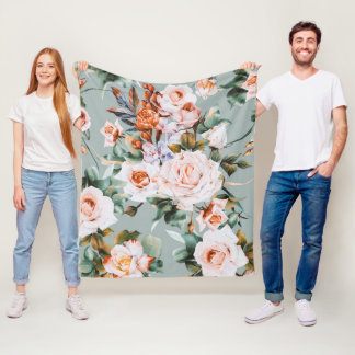 Manta Polar Romantic Blossom Haven