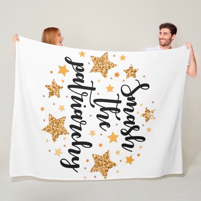 Manta Polar ¡Rompa El Patriarcado! Fleece Blanket (In situ)