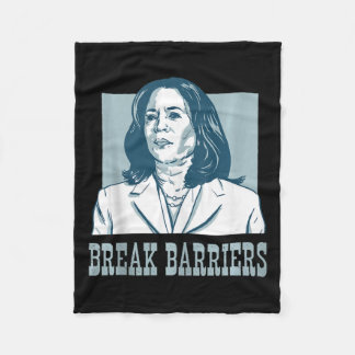 Manta Polar Romper Barreras Kamala Harris para las elecciones