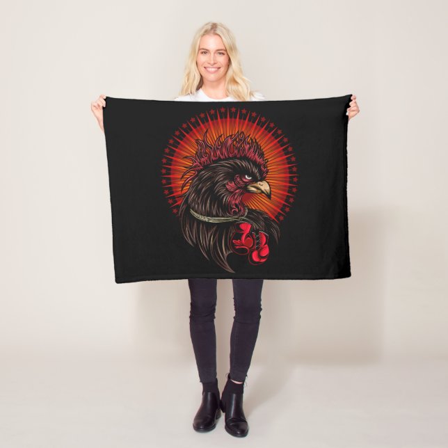 Manta Polar Rooster de boxeo (In situ)