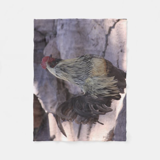 Manta Polar Rooster Fleece Blanket (Anverso)