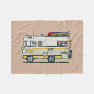 Manta Polar Ropa del campista rv del Winnebago