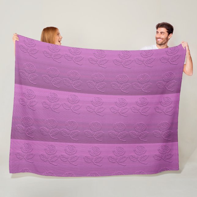 Manta Polar Rosa (In situ)