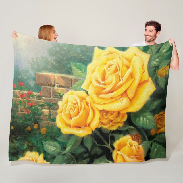 Manta Polar Rosa (In situ)