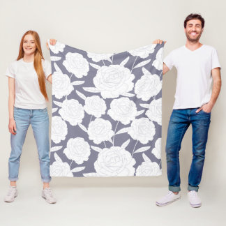 Manta Polar Rosa de cosecha sin soldadura