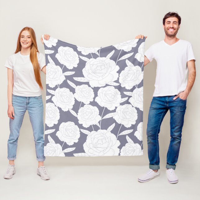 Manta Polar Rosa de cosecha sin soldadura (In situ)